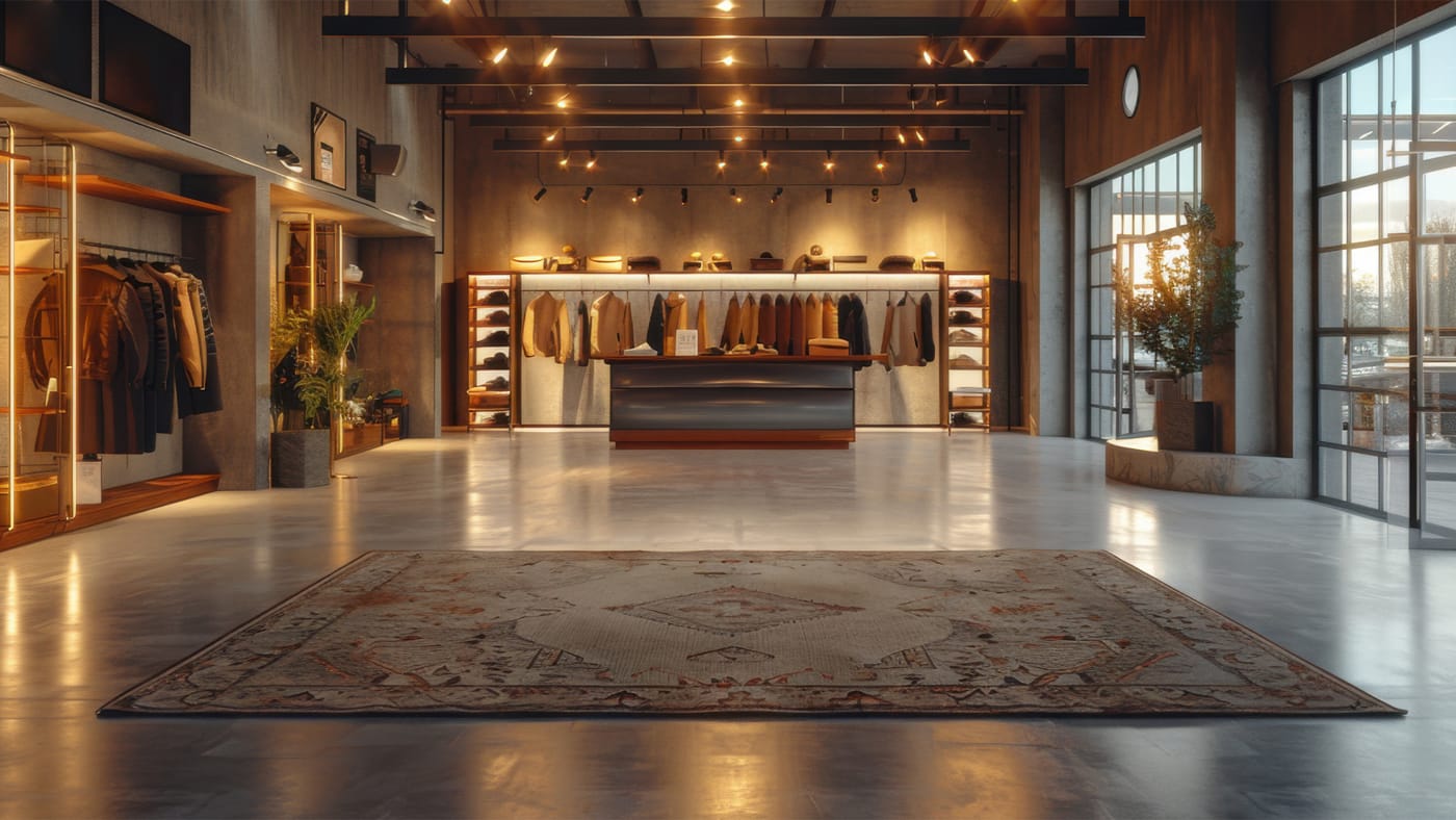 1- Spacious Showrooms